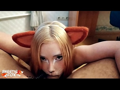 ❤️ Kitsune 吞下 迪克 和 暨 在 她的 嘴 ☑ 色情 在我們 ❌️❤